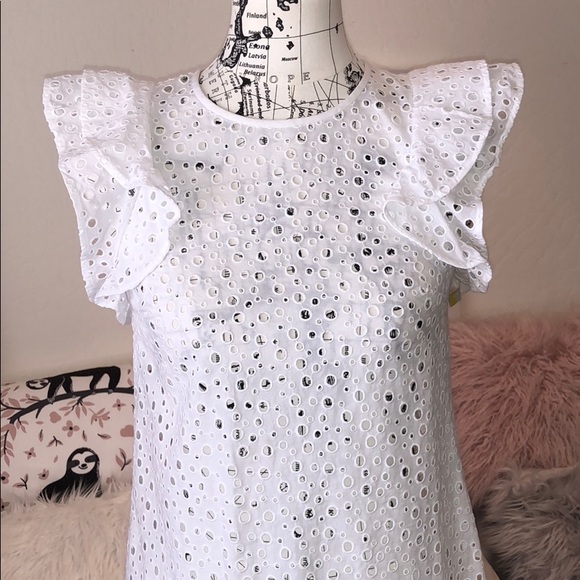 Club Monaco Nadeer Eyelet Dress •GoRGeOuS• - Picture 3 of 8